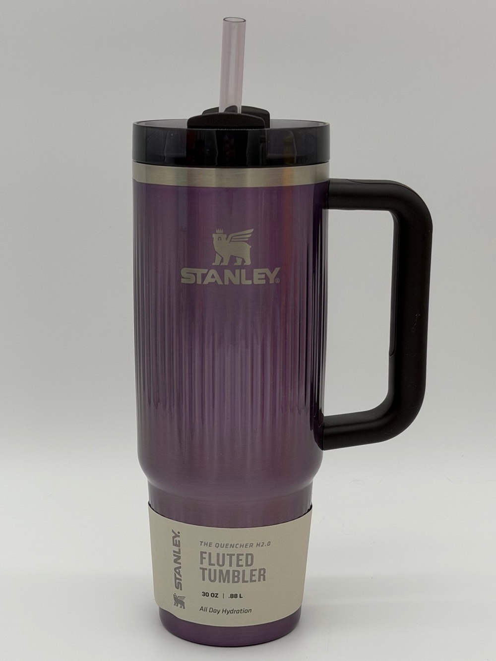 Wisteria Shine Textured Stanley Quencher 30oz